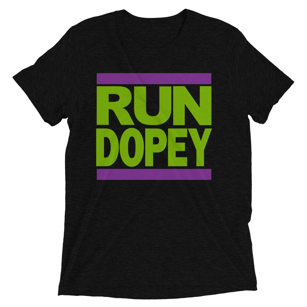 RUN DOPEY - Old Skool - Bella+Canvas Unisex TriBlend Short sleeve t-shirt