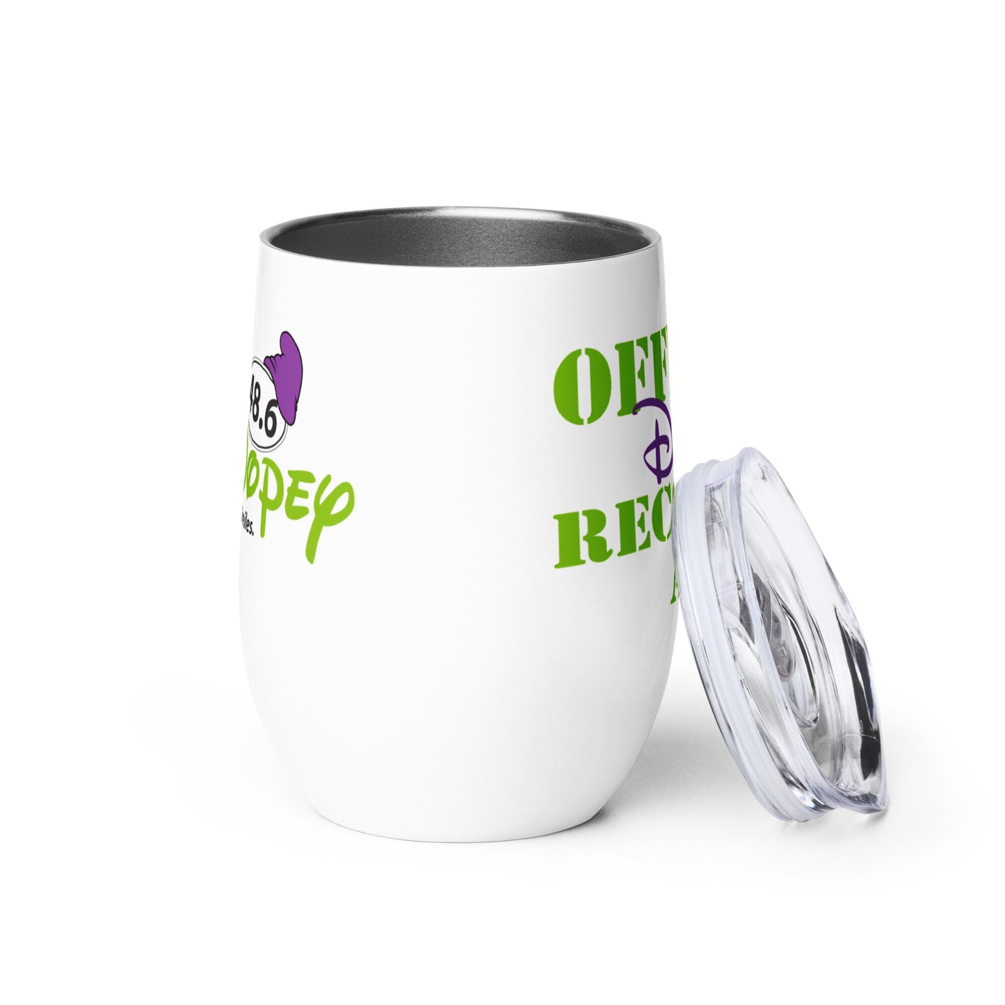 OFFICIAL Dopey Recovery Aid - Stainless Steel - 12oz Stemless Wine tumbler