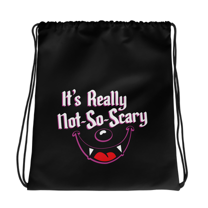 Let's BOO This - Not-So-Scary Halloween Drawstring bag