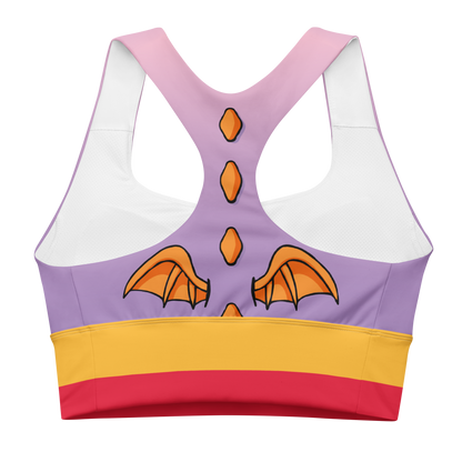 Imagination Dragon Longline sports bra