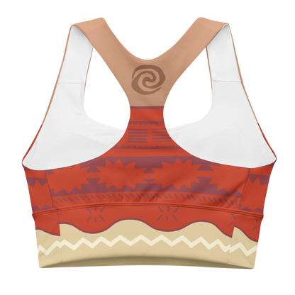 Pacific Princess Longline sports bra