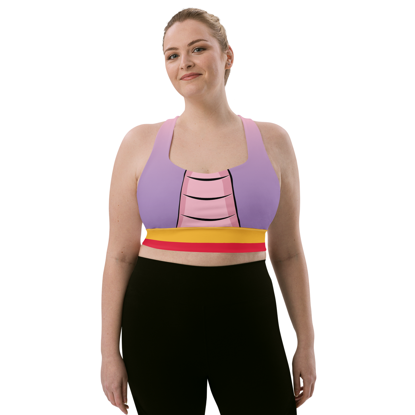 Imagination Dragon Longline sports bra