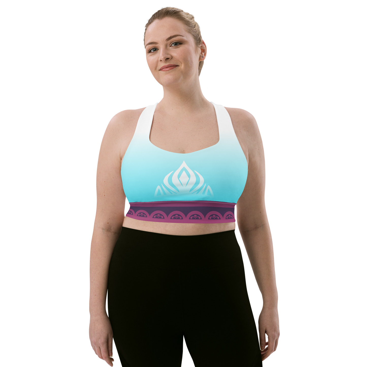 Ice Sisters - Longline sports bra