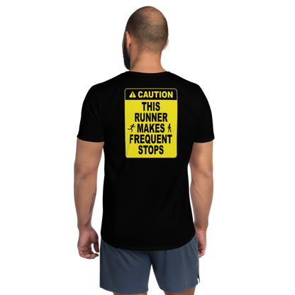 Run-Walk-RunDopey™ - Runner Makes Frequent Stops - Men's Athletic T-shirt