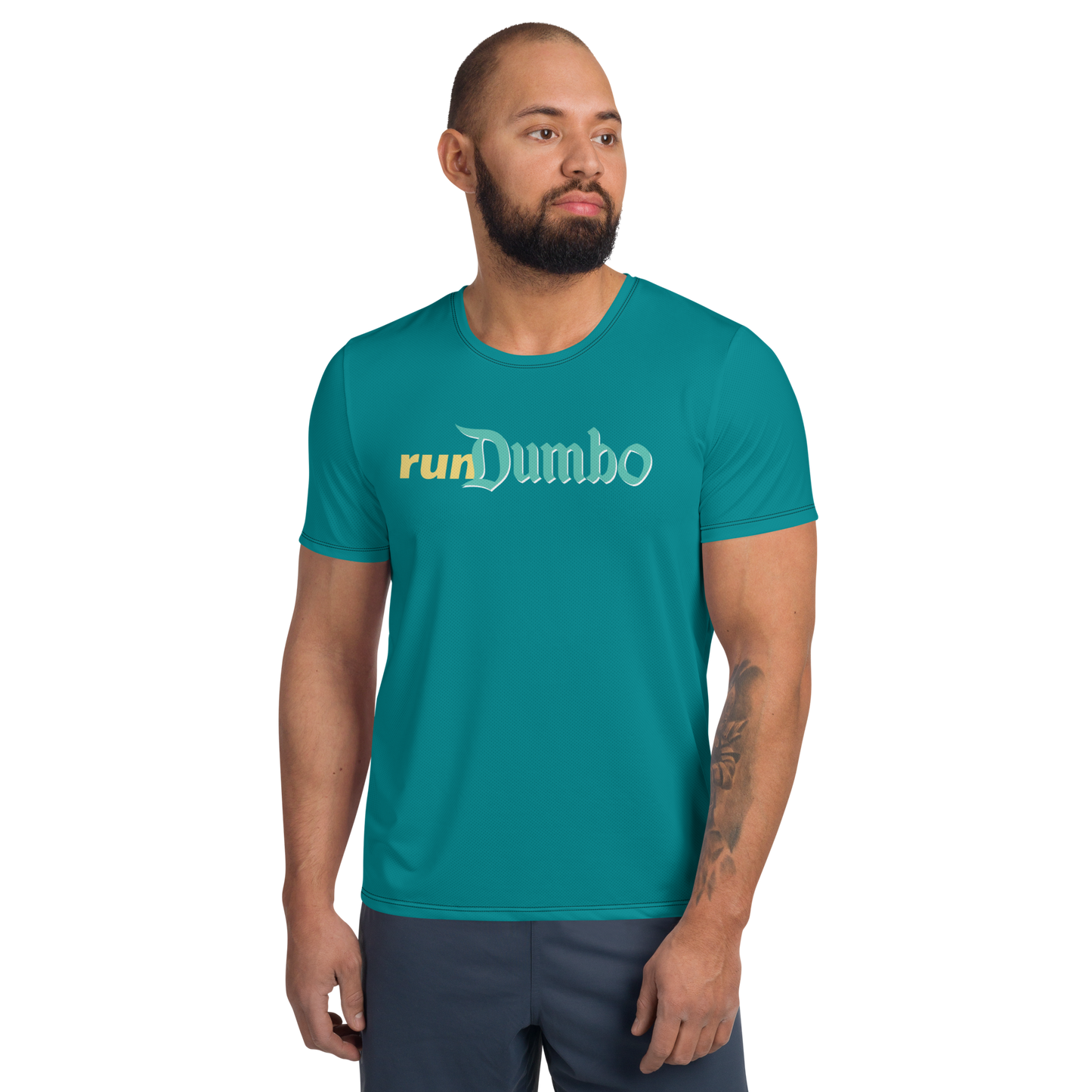 runDumbo Men's Athletic T-shirt