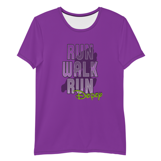 Run-Walk-RunDopey™ - Runner Makes Frequent Stops - Men's Athletic T-shirt