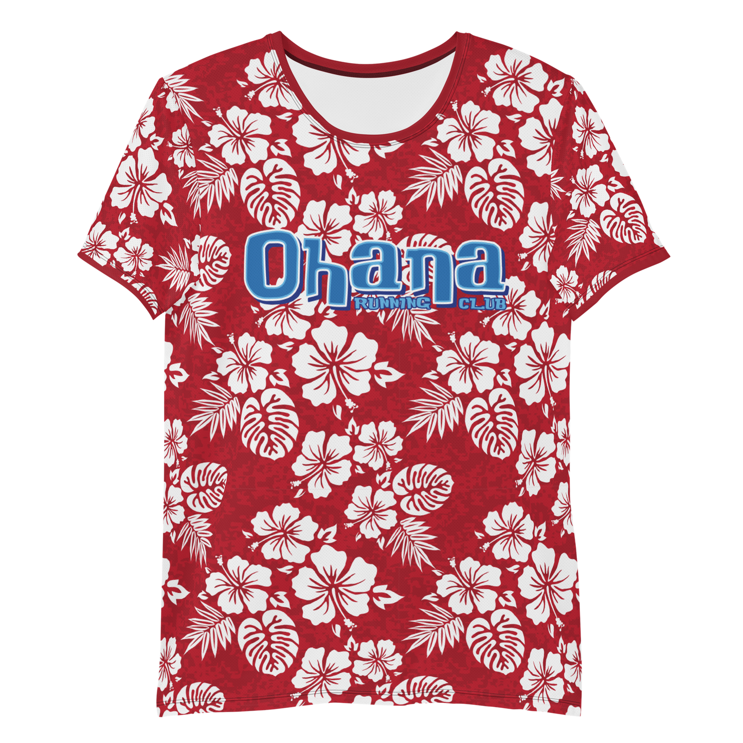 Ohana Running Club Mens Athletic T-shirt