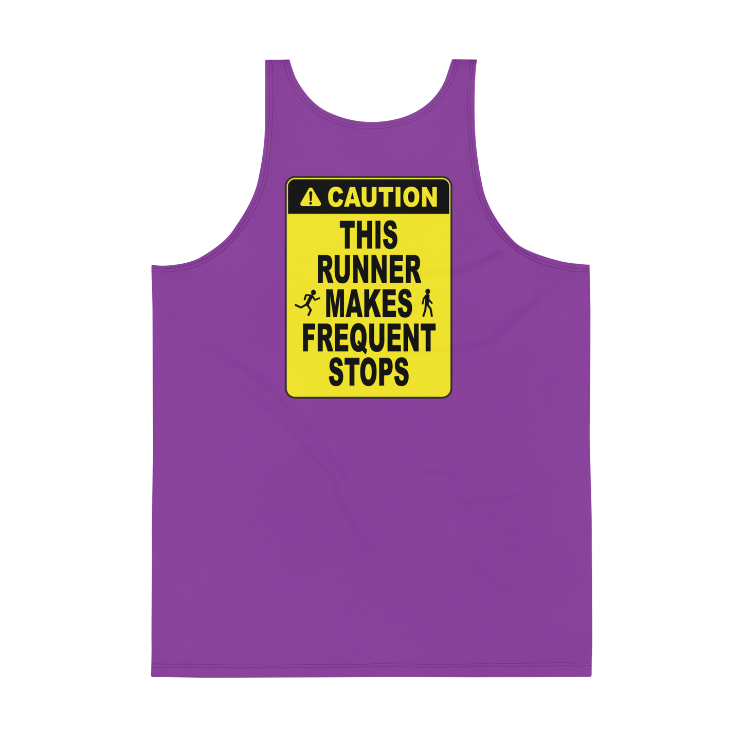 Run-Walk-RunDopey™ - Runner Makes Frequent Stops - Unisex Athletic Tank Top