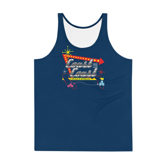 Coast to Coast Challenge 2024 Unisex Athletic Tank Top