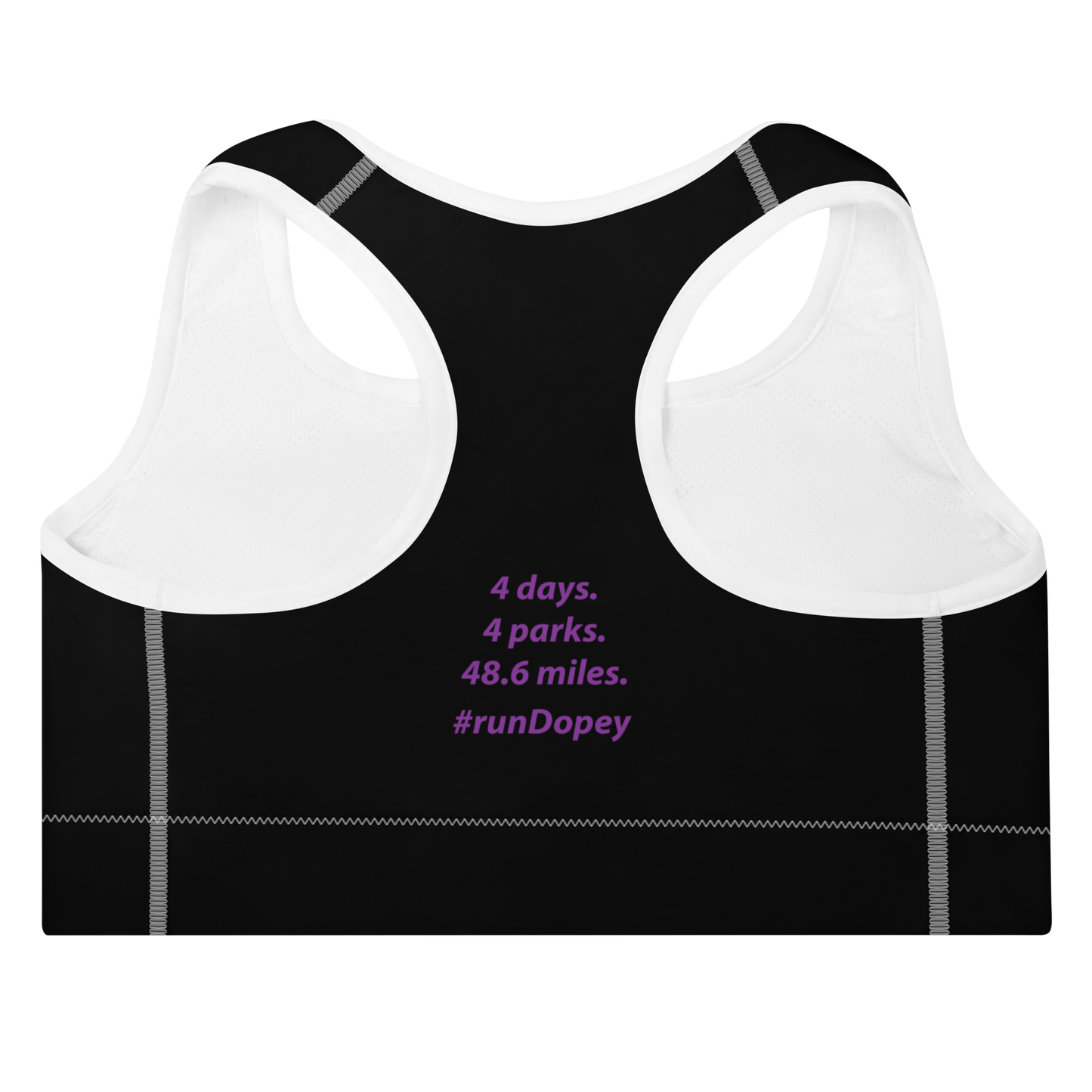 runDopey™ In Training Padded Sports Bra