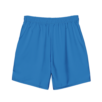 Experimental Blue Mens Lined Shorts