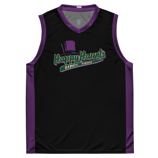 Happy Haunts Recycled unisex sports jersey