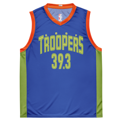 Goof Troopers 39.3 Recycled unisex sports jersey