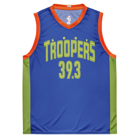 Goof Troopers 39.3 Recycled unisex sports jersey