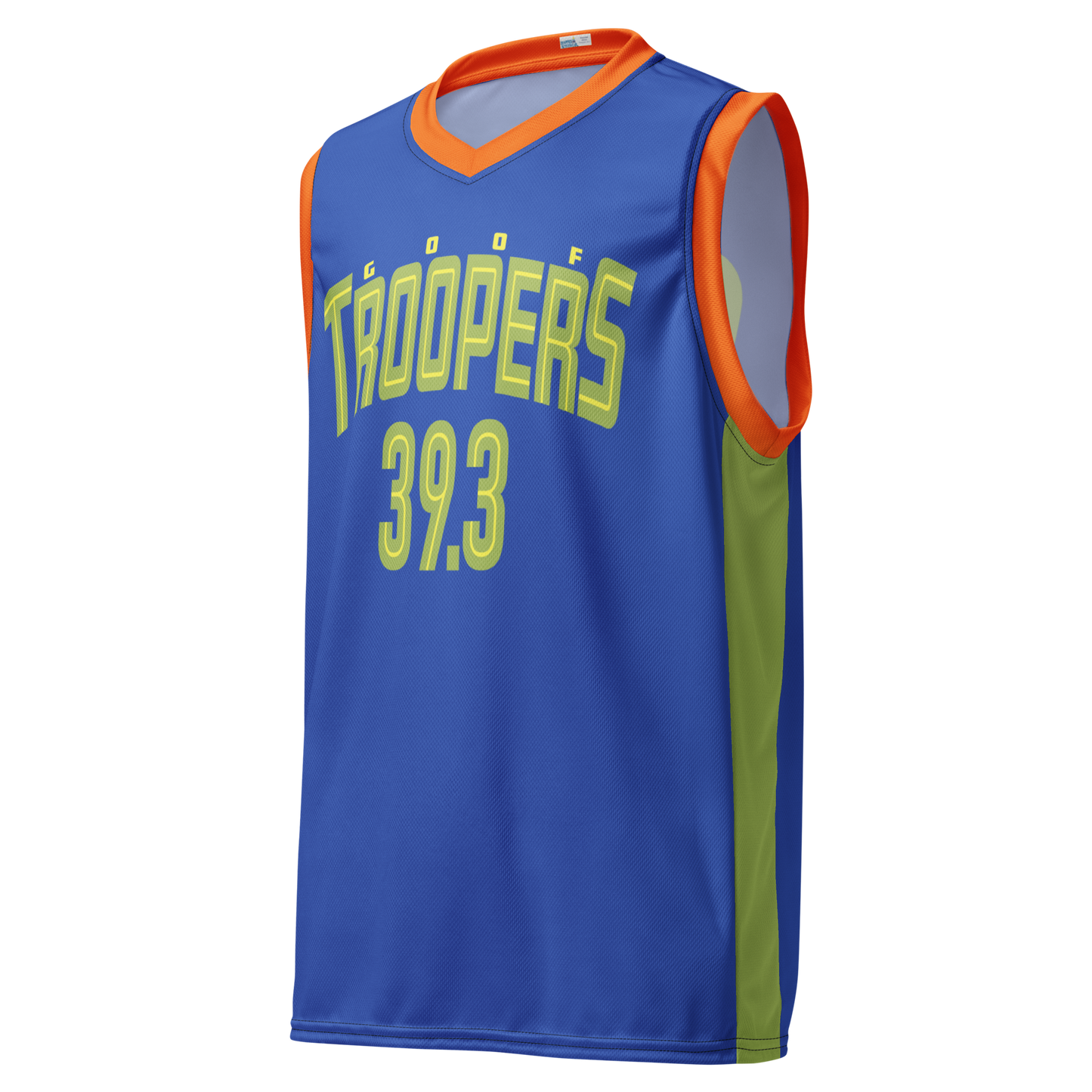 Goof Troopers 39.3 Recycled unisex sports jersey