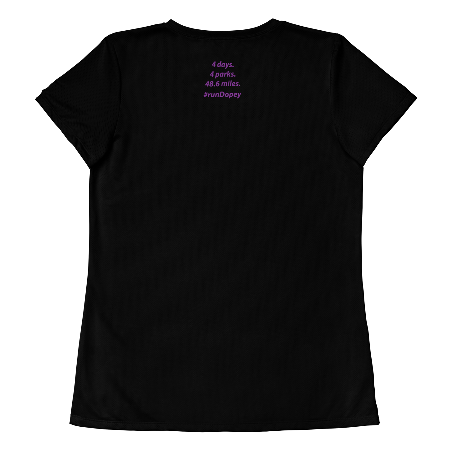 runDopey™ Challenge ACCOMPLISHED - MaxDri Women's Athletic T-shirt