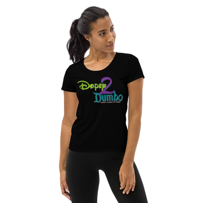 Dopey2Dumbo Women's Athletic T-shirt