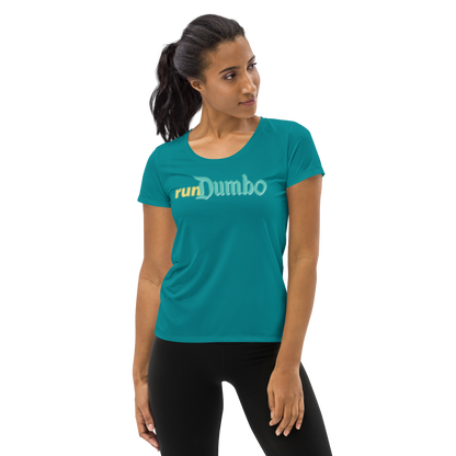 runDumbo Women's Athletic T-shirt