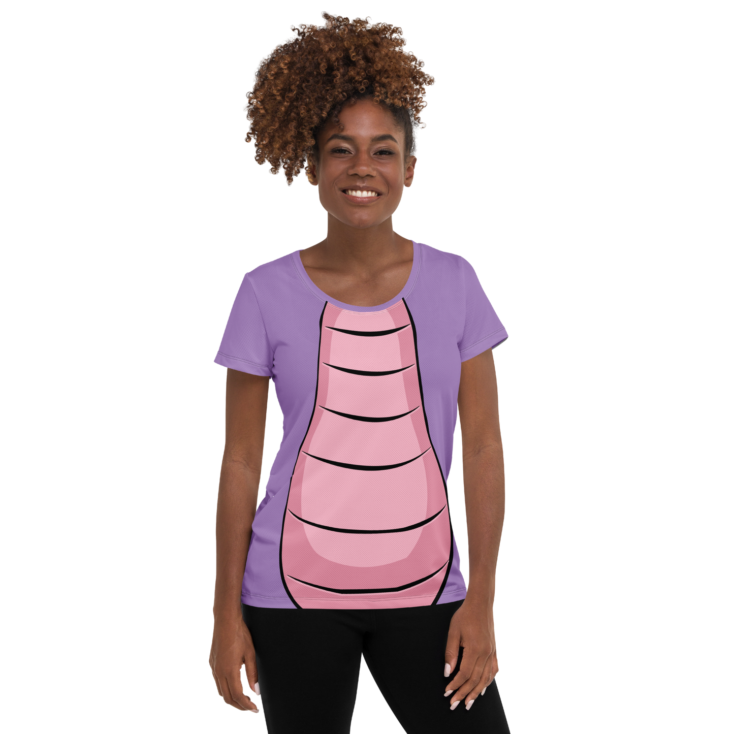 Imagination Dragon Womens Athletic T-shirt