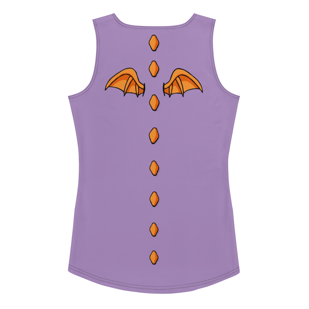 Imagination Dragon Womens Athletic Tank Top