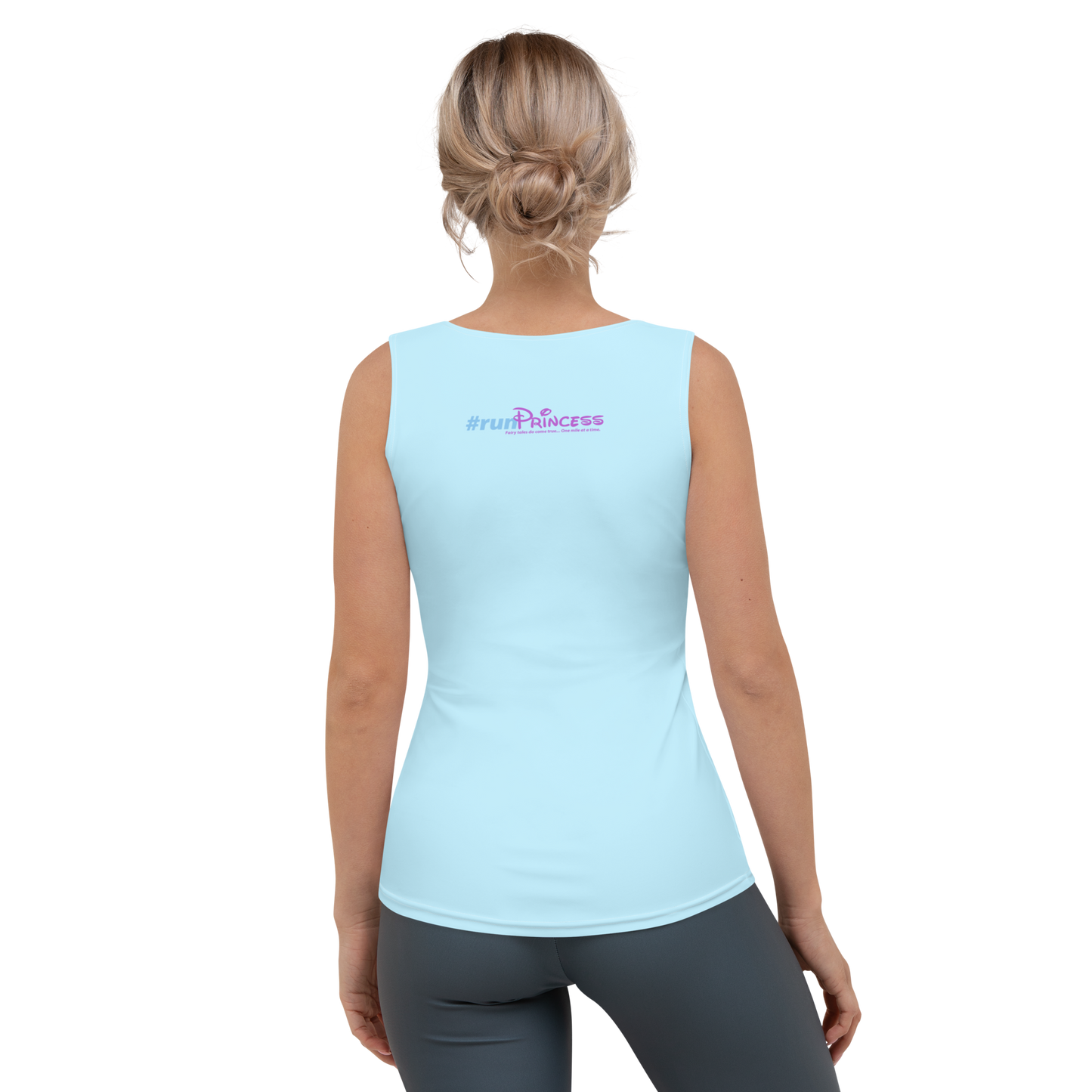 The Challenge Never Bothered Me Anyway (Elsa) - Women's Athletic Tank Top