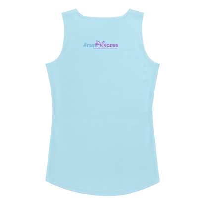 The Challenge Never Bothered Me Anyway (Elsa) - Women's Athletic Tank Top