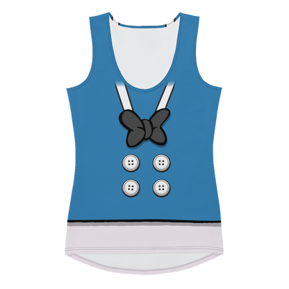 Caballero Duck Running Costume - Womens Tank Top