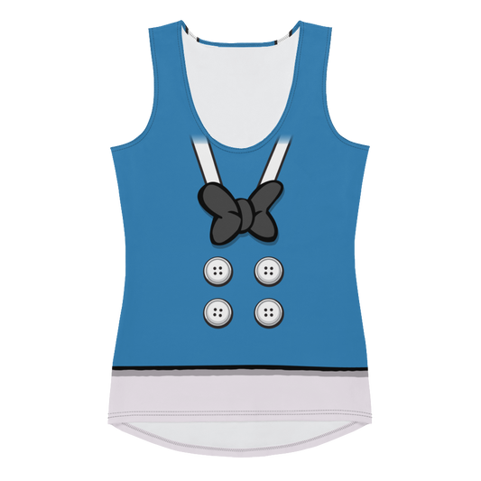 Caballero Duck Running Costume - Womens Tank Top