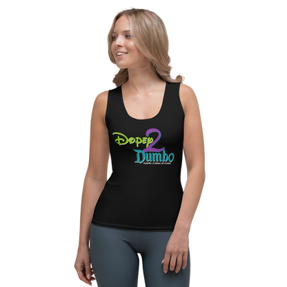 Dopey2Dumbo Womens Athletic Tank Top