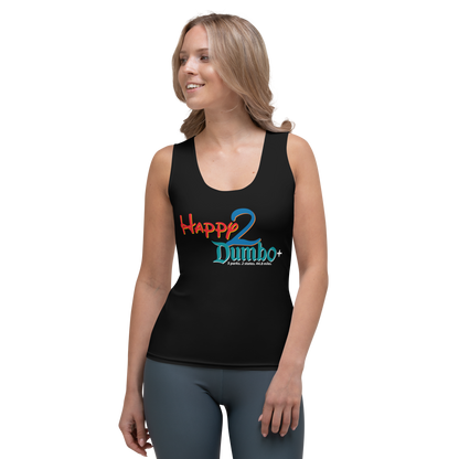 Happy2Dumbo+ Womens Athletic Tank Top