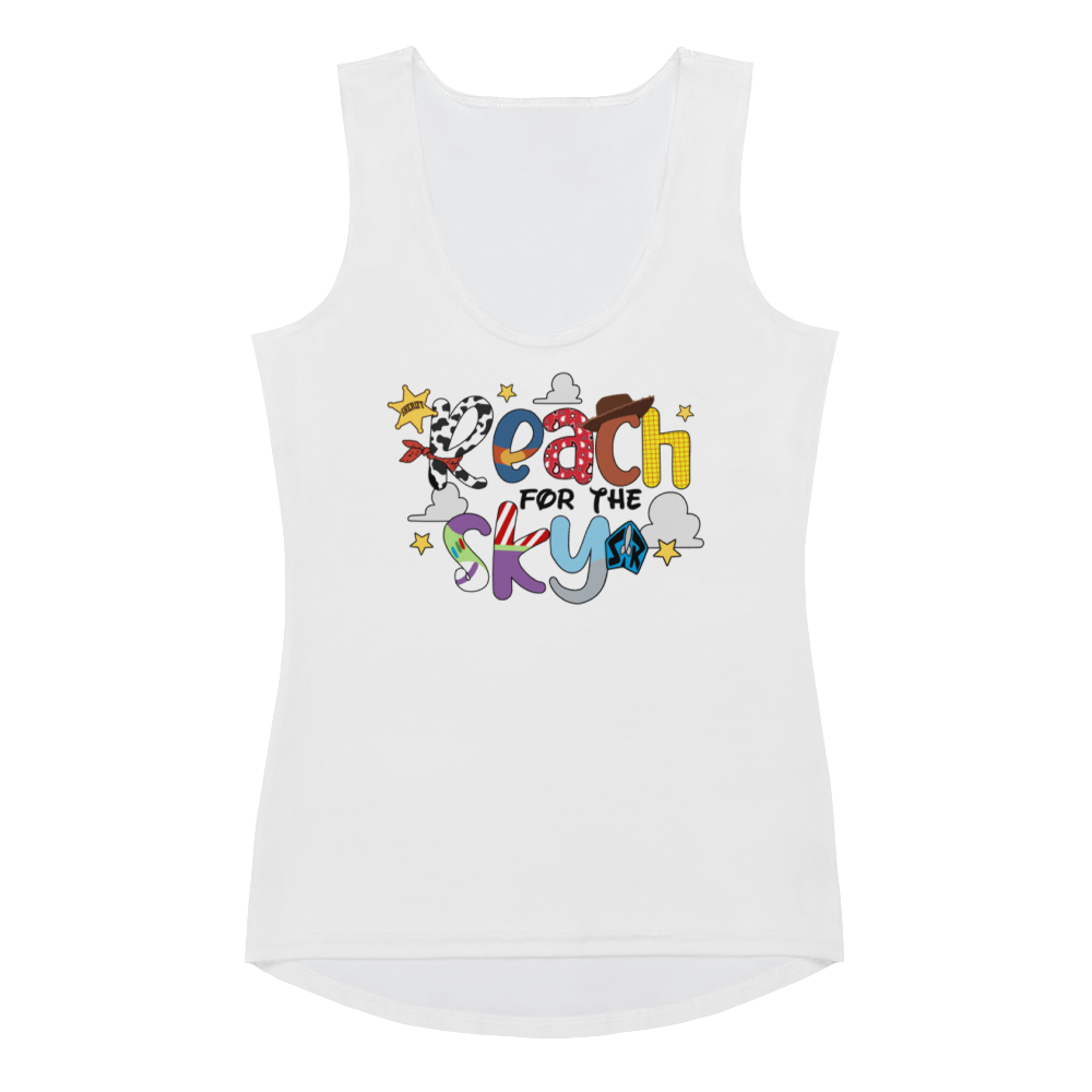 Reach For The Sky Women's Athletic Tank Top