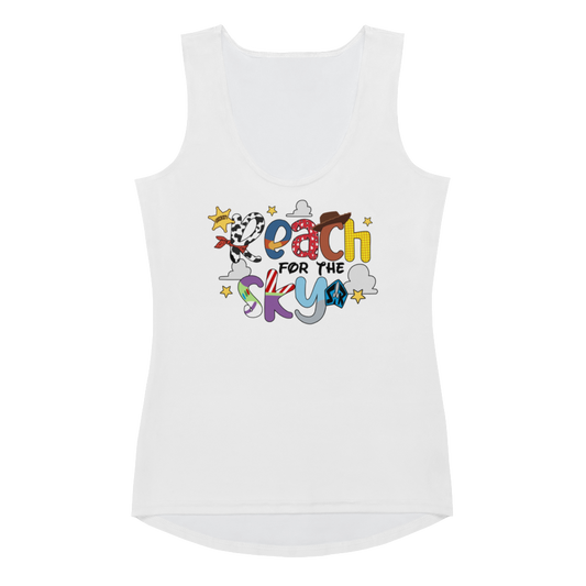 Reach For The Sky Women's Athletic Tank Top