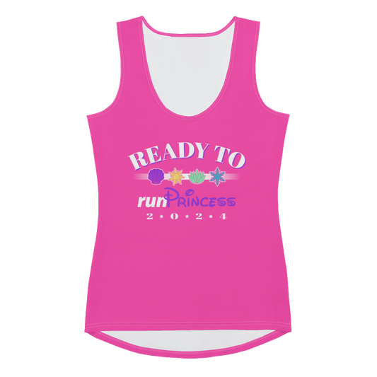 Ready to runPrincess 2024 - Women's Athletic Tank Top