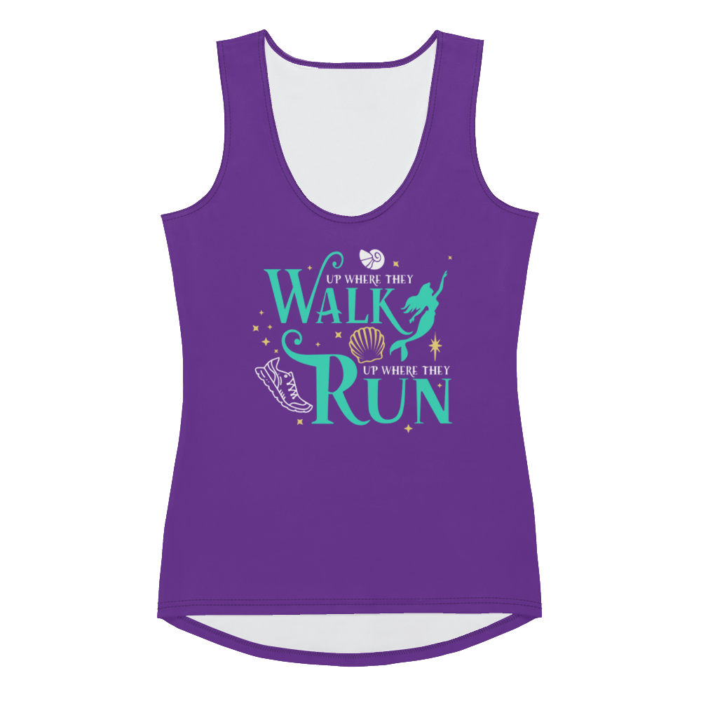 Up Where They Run - Women's Athletic Tank Top