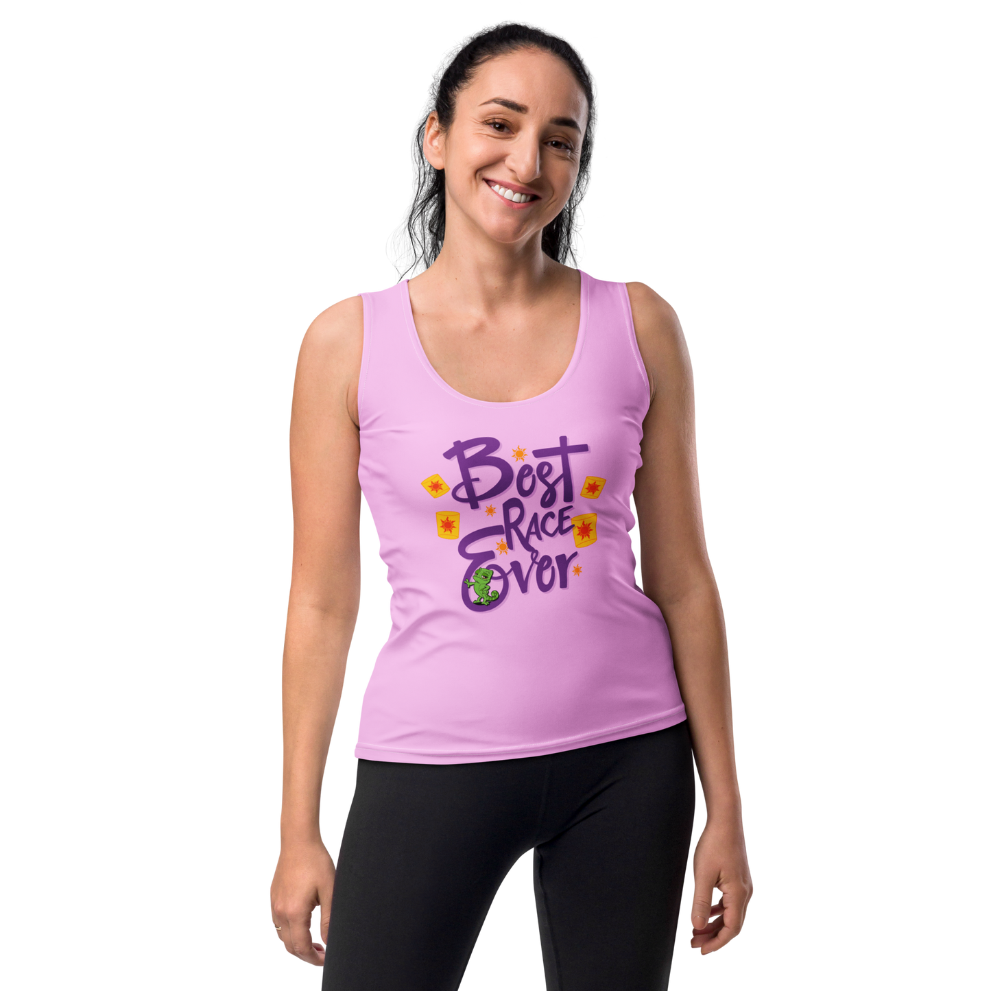 Best Race Ever - Rapunzel - Womens Athletic Tank Top