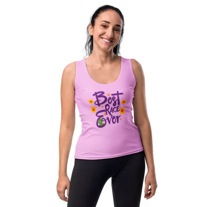 Best Race Ever - Rapunzel - Womens Athletic Tank Top