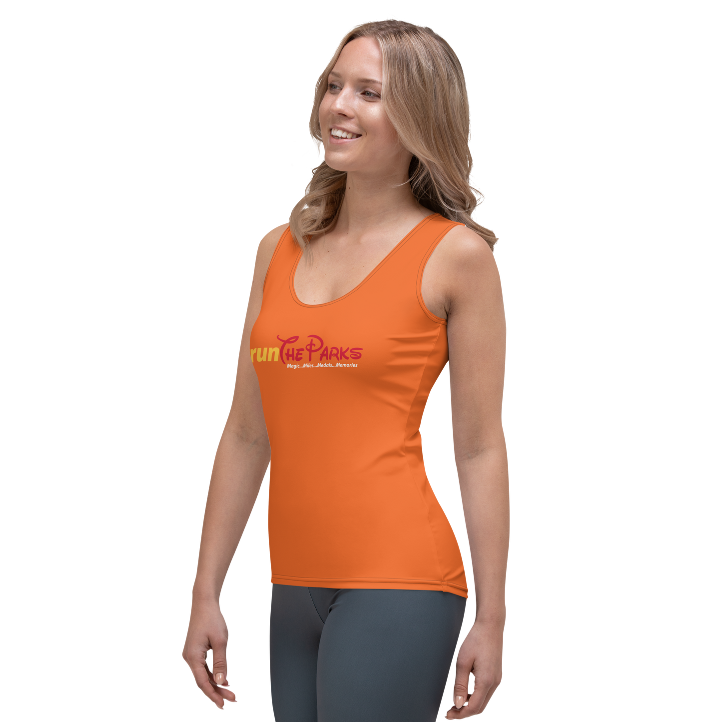 runTheParks - Caution Runners - Speed Bumps Ahead - Women's athletic Tank Top