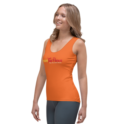 runTheParks - Caution Runners - Speed Bumps Ahead - Women's athletic Tank Top