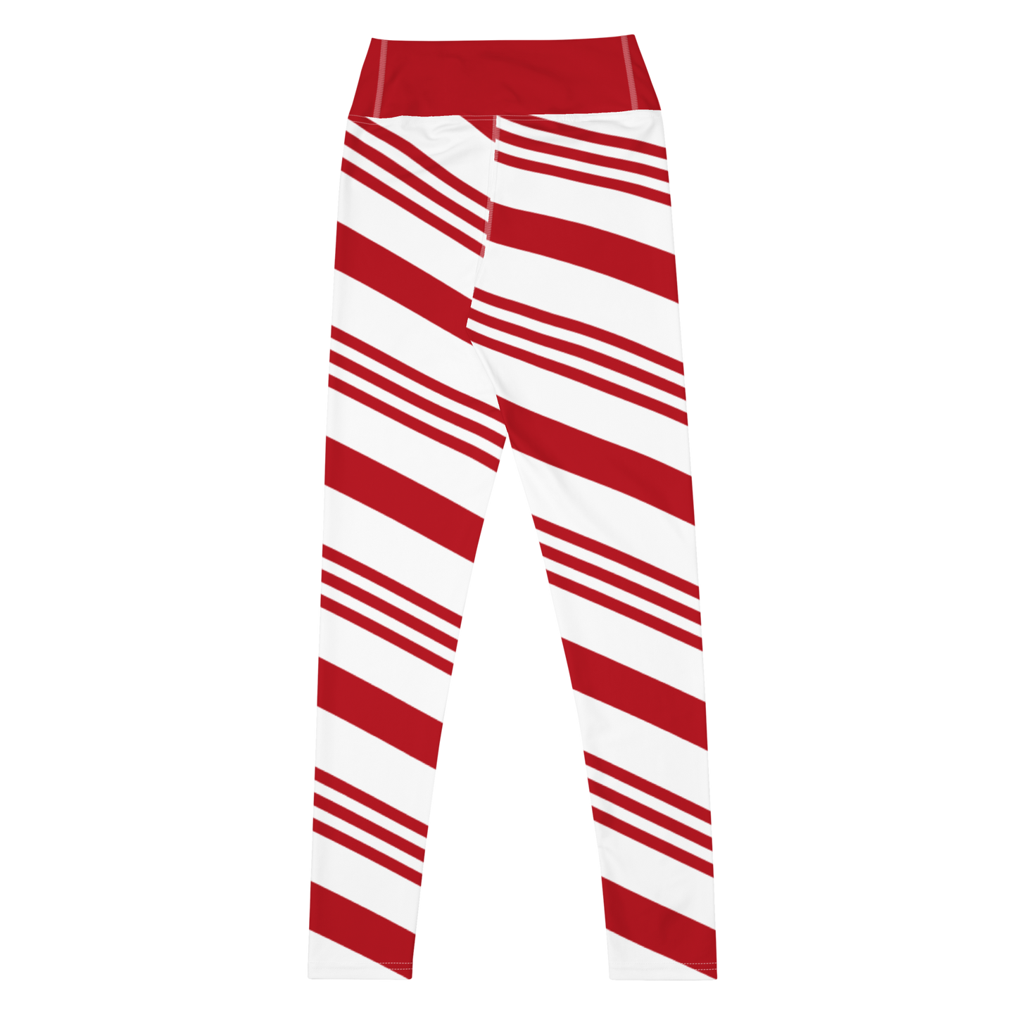 Noelle Inspired Candy Cane - Yoga Leggings