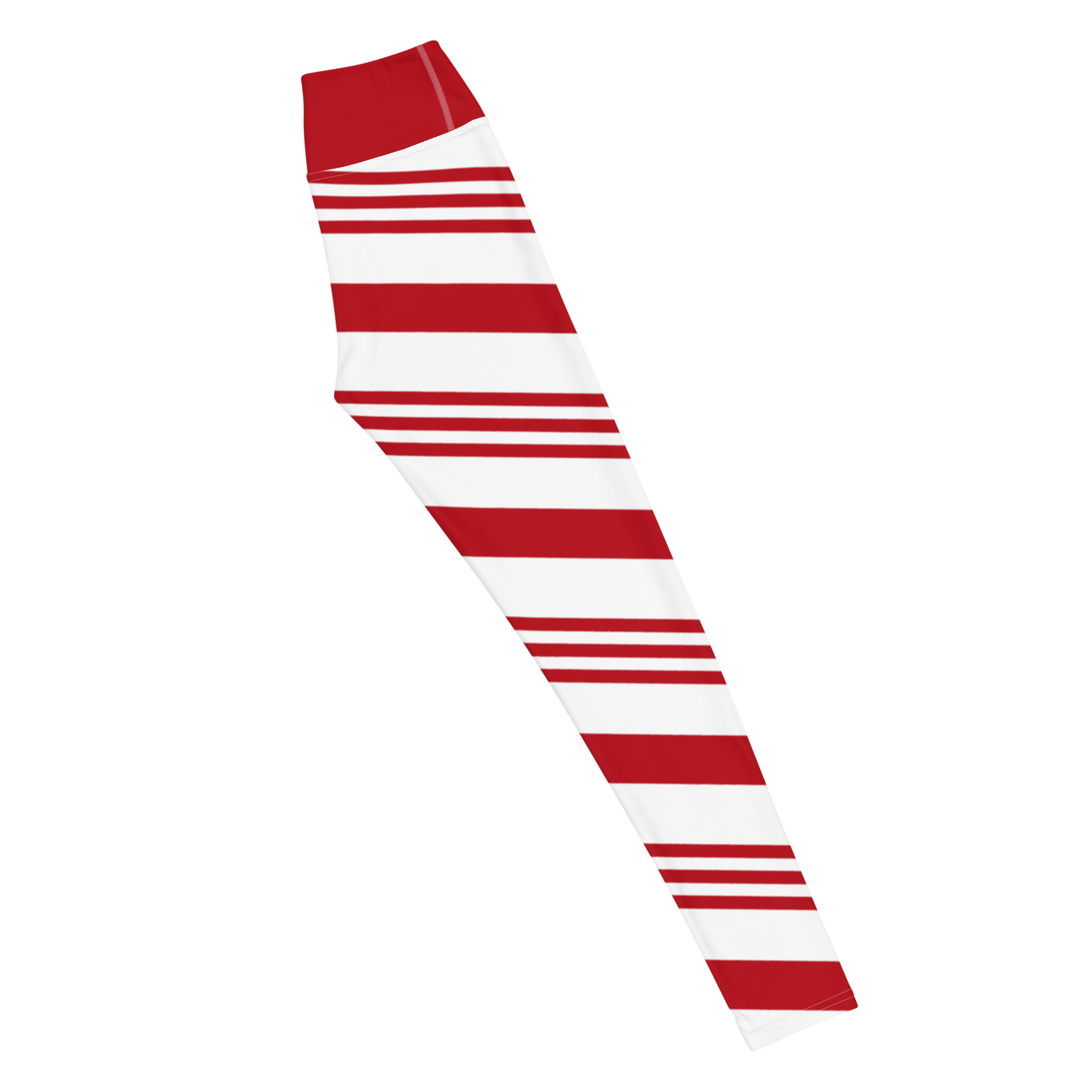 Noelle Inspired Candy Cane - Yoga Leggings