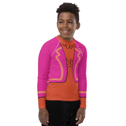 Panchito Pistoles Running Costume - Youth Long Sleeve Shirt