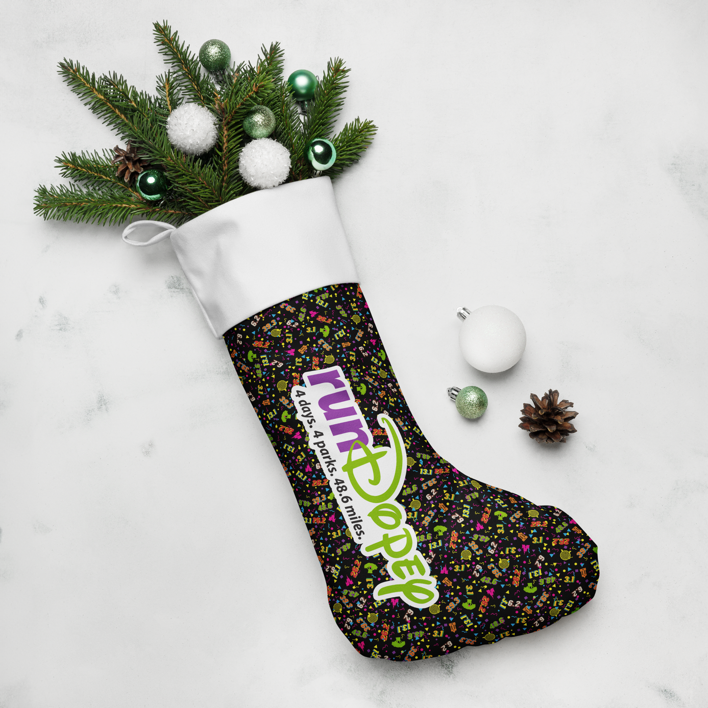 runDopey™ Christmas stocking