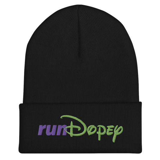 The ORIGINAL! runDopey™ - Embroidered Cuffed Beanie