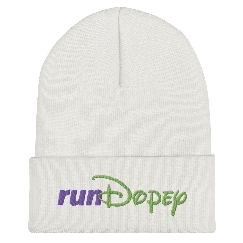 The ORIGINAL! runDopey™ - Embroidered Cuffed Beanie