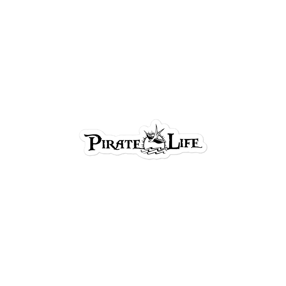 Pirate Life - Sparrow Tattoo - Indoor/Outdoor Adhesive Vinyl - Bubble-free stickers