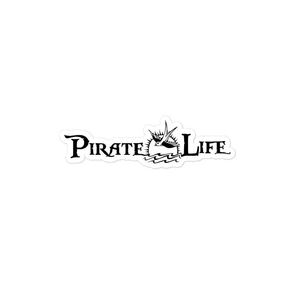 Pirate Life - Sparrow Tattoo - Indoor/Outdoor Adhesive Vinyl - Bubble-free stickers