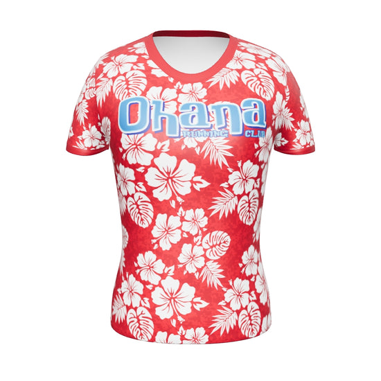 Ohana Running Club Womens Athletic T-shirt