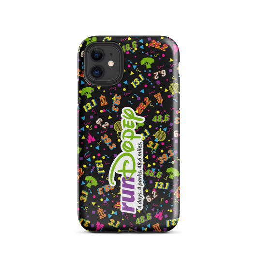 runDopey™ w/race distances - Tough Case for iPhone®