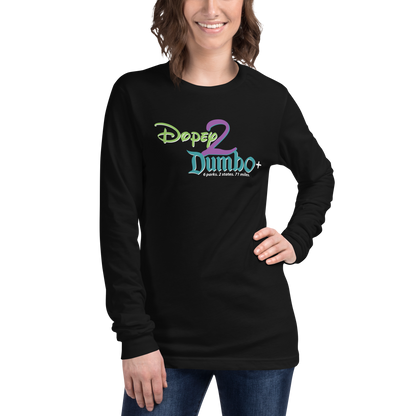 Dopey2Dumbo+ Bella+Canvas Unisex Long Sleeve Tee