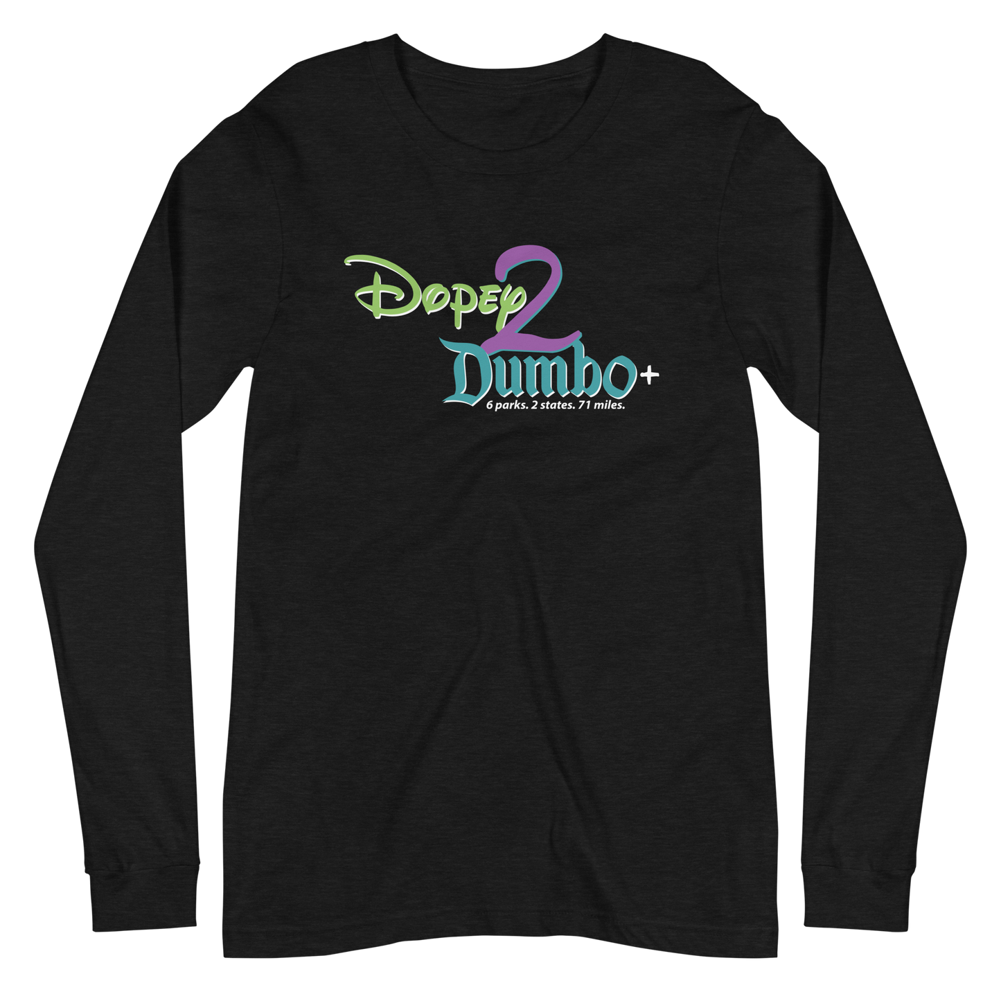 Dopey2Dumbo+ Bella+Canvas Unisex Long Sleeve Tee